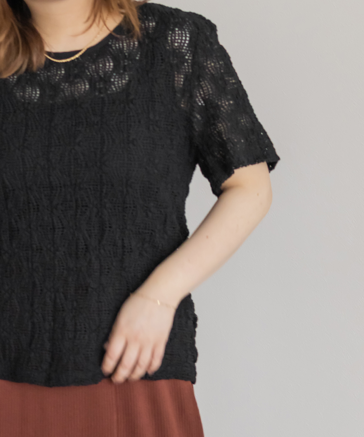 Motif Sheer Top