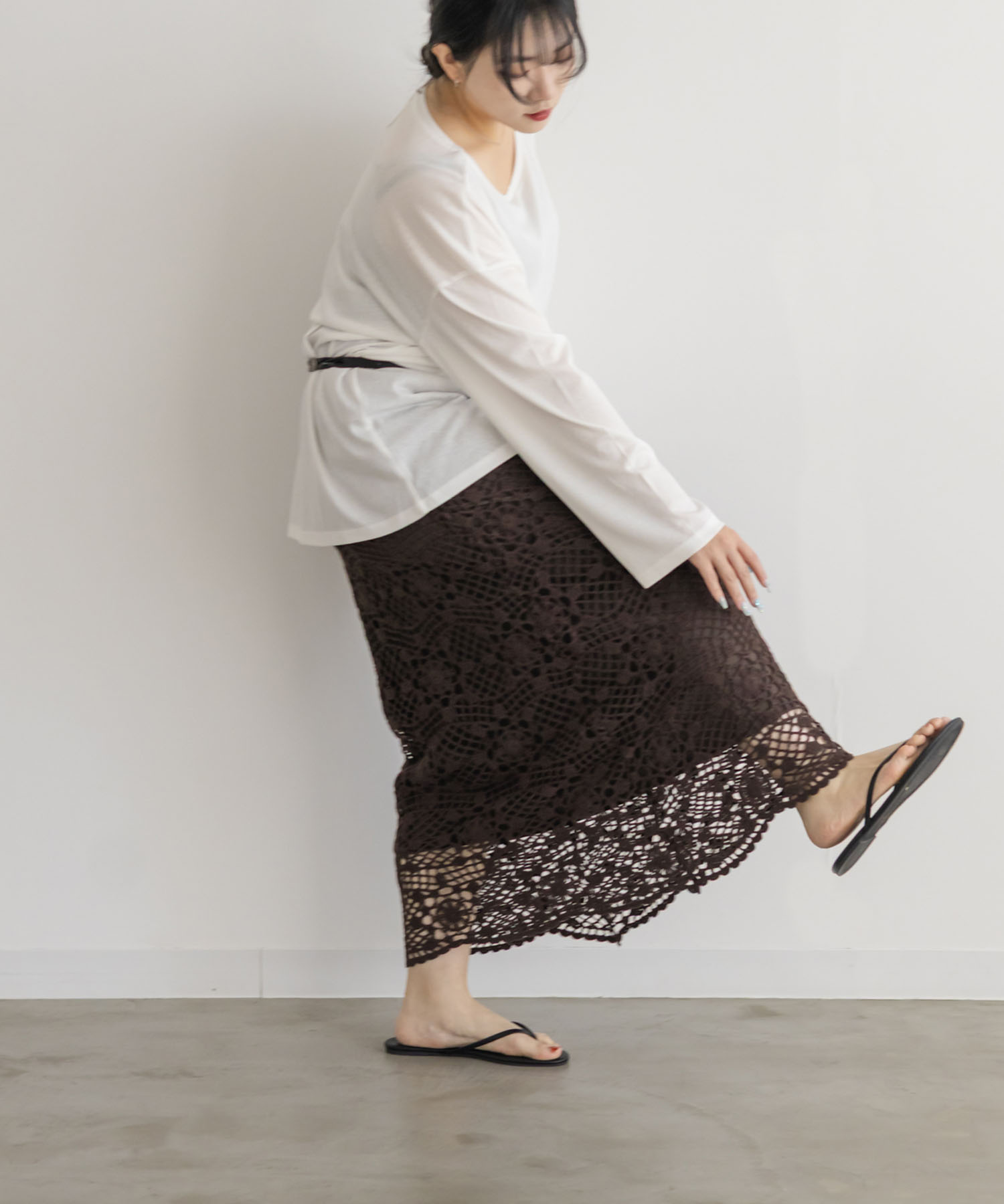 Crochet skirt